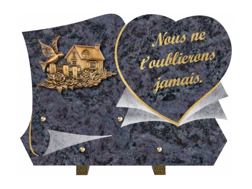 Plaque funéraire clamherix
