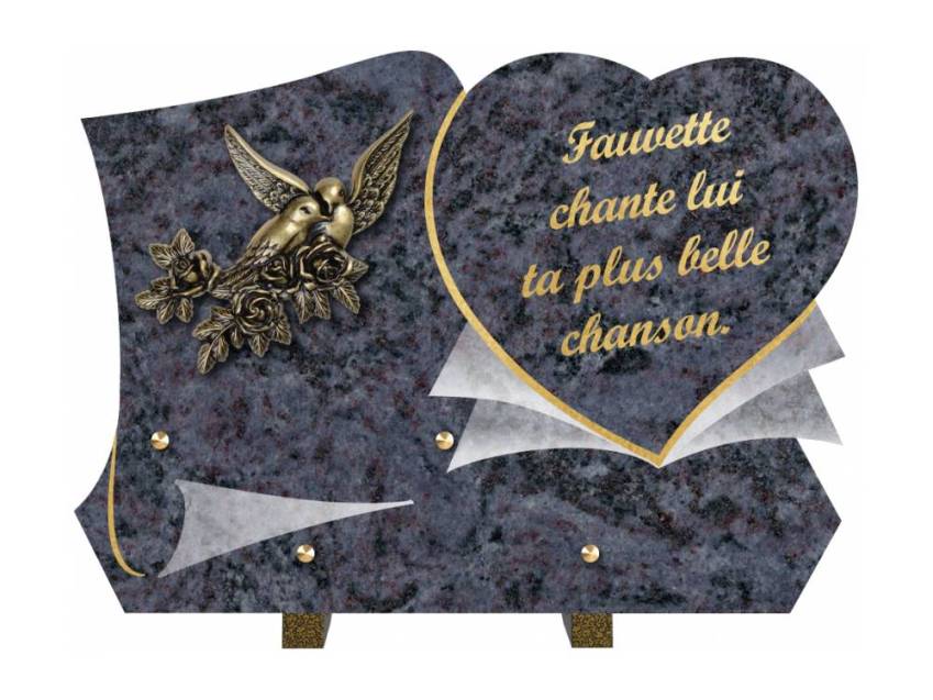 Plaque funéraire clamherix