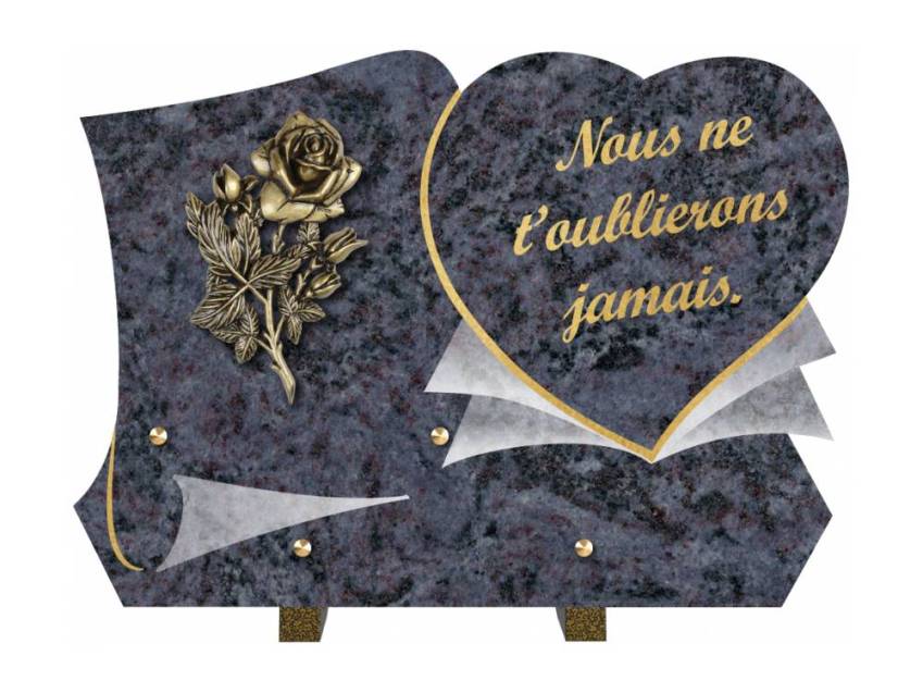 Plaque funéraire clamherix