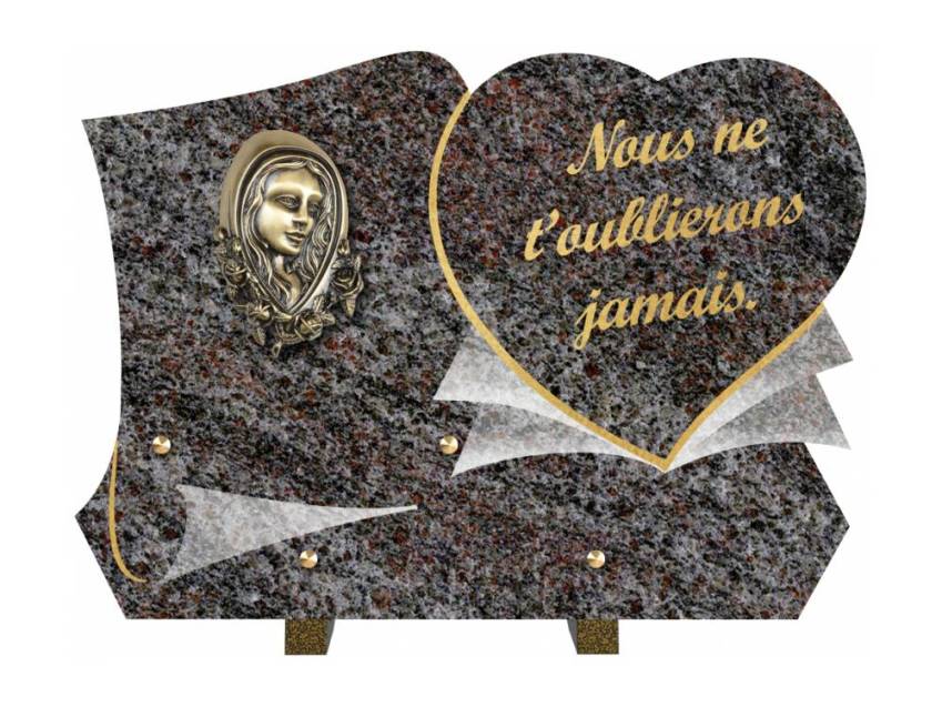 Plaque funéraire clamherix