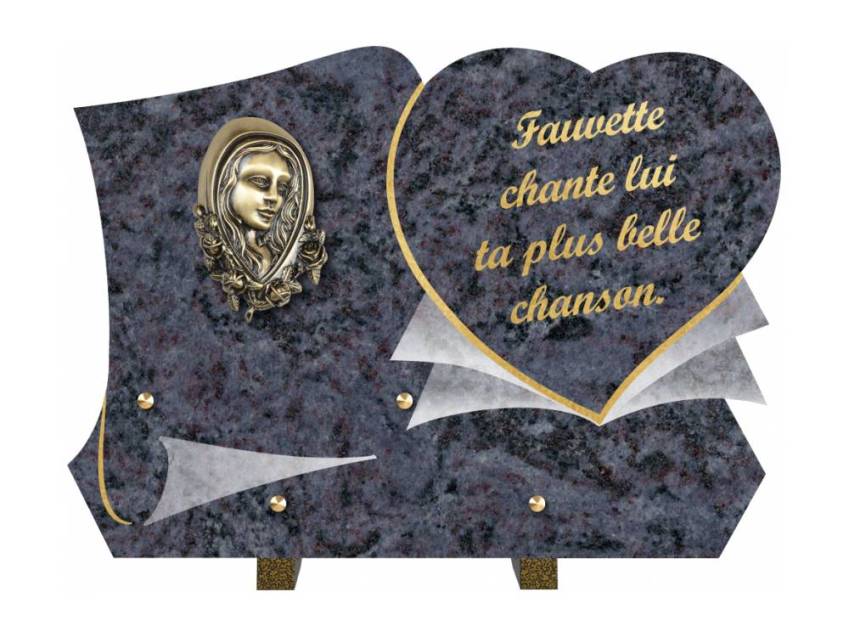 Plaque funéraire clamherix