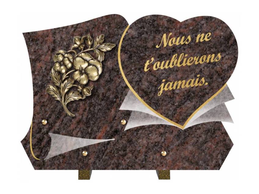 Plaque funéraire clamherix