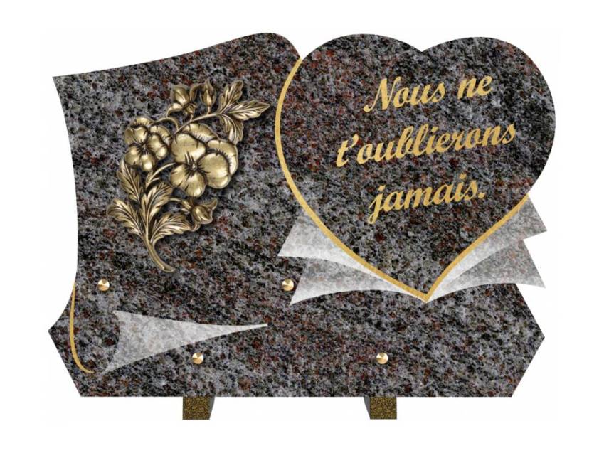 Plaque funéraire clamherix