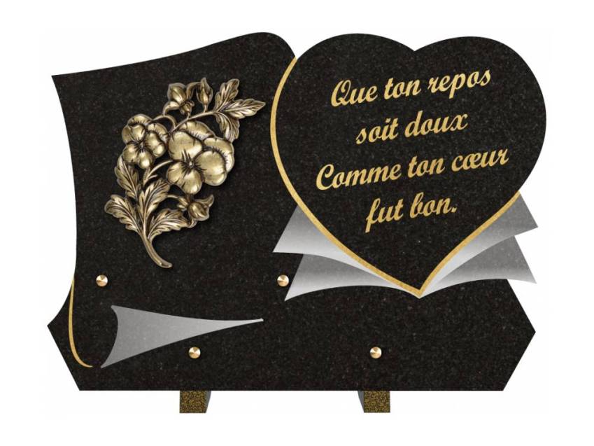 Plaque funéraire clamherix