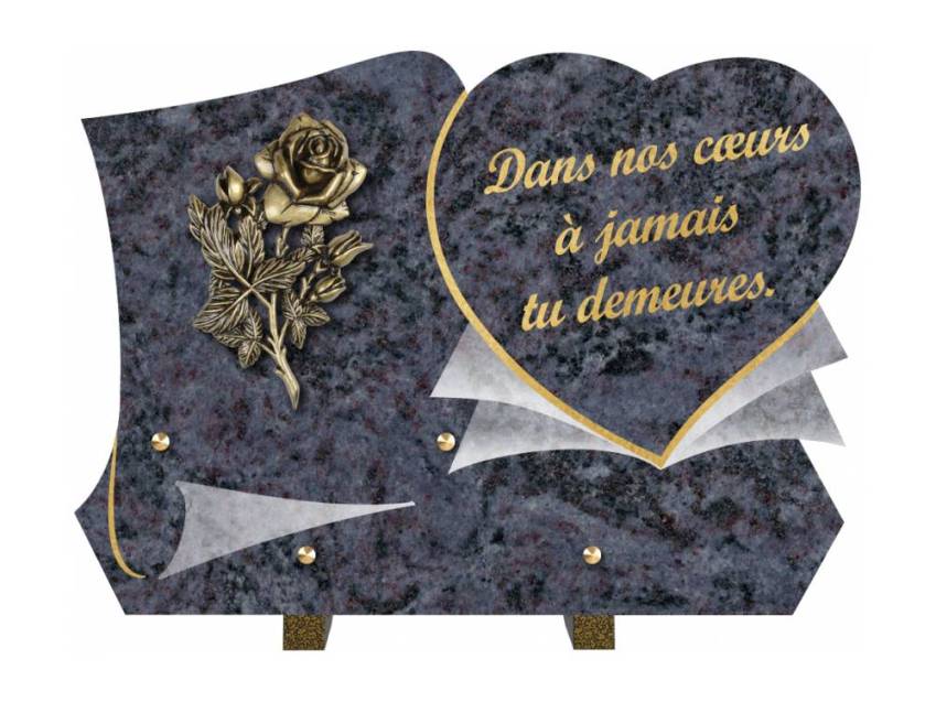 Plaque funéraire clamherix