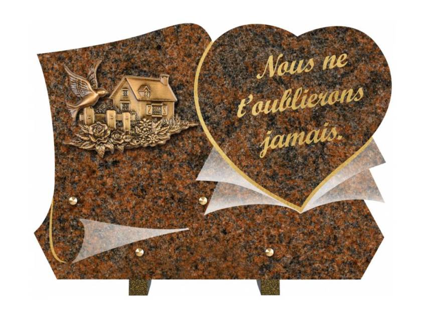Plaque funéraire clamherix