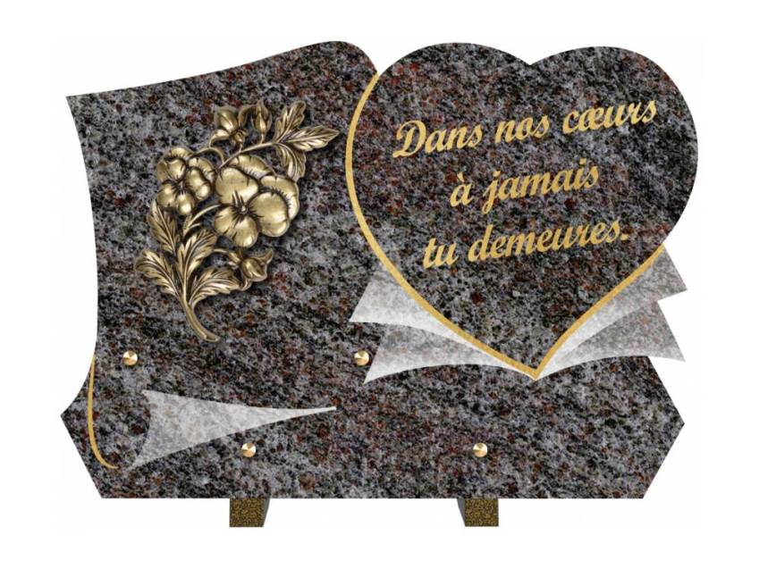 Plaque funéraire clamherix