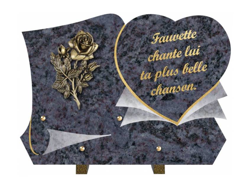 Plaque funéraire clamherix