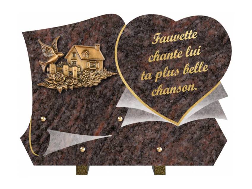 Plaque funéraire clamherix