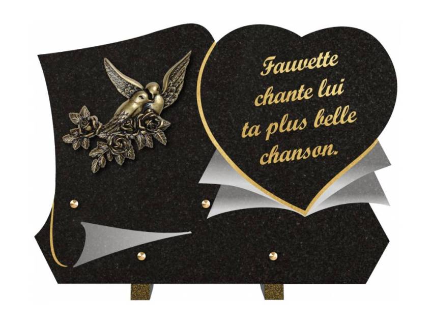 Plaque funéraire clamherix