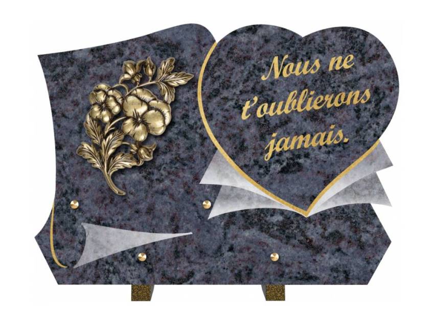 Plaque funéraire clamherix