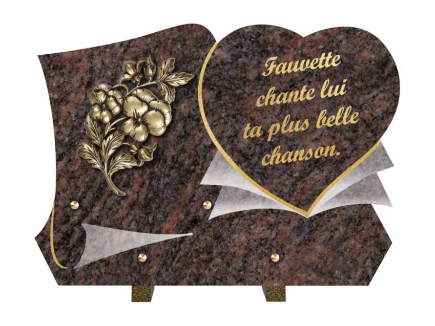 Plaque funéraire clamherix