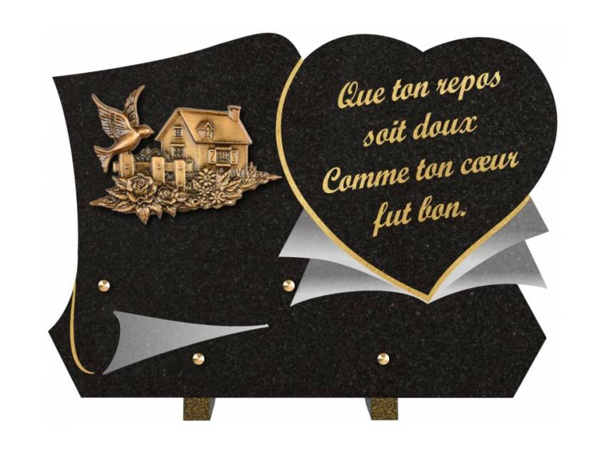 Plaque funéraire clamherix