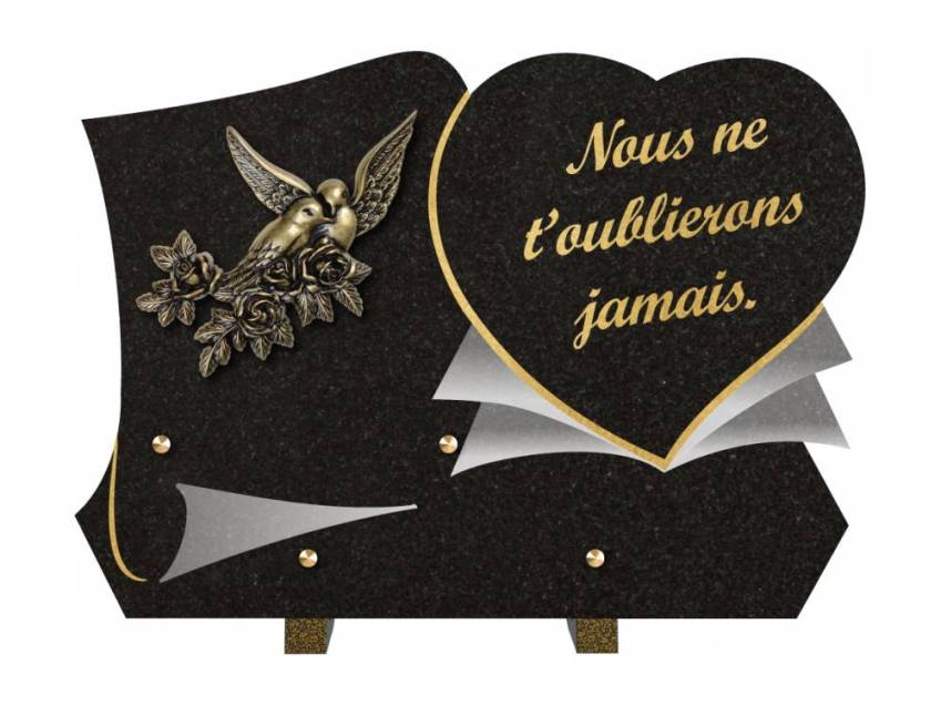 Plaque funéraire clamherix