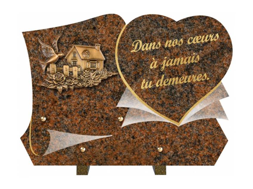 Plaque funéraire clamherix