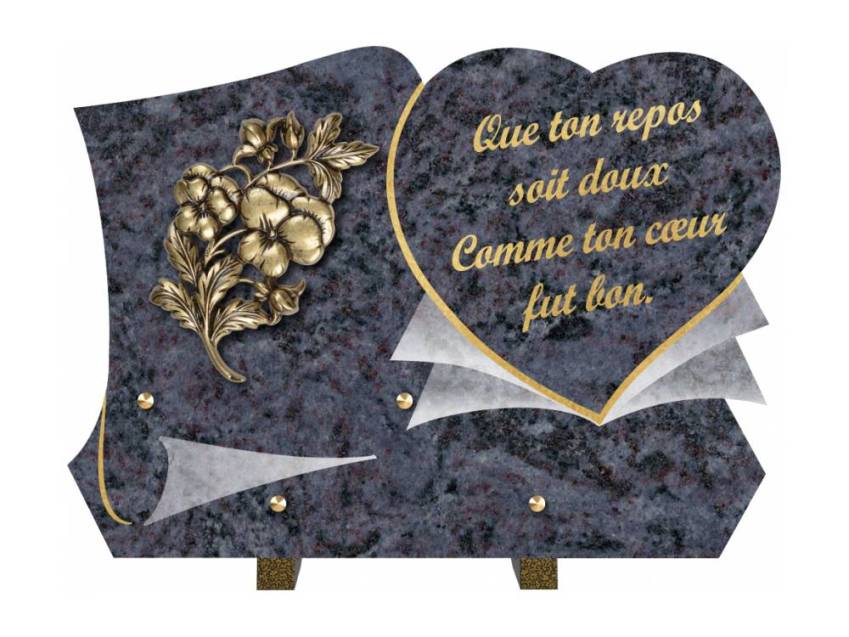 Plaque funéraire clamherix