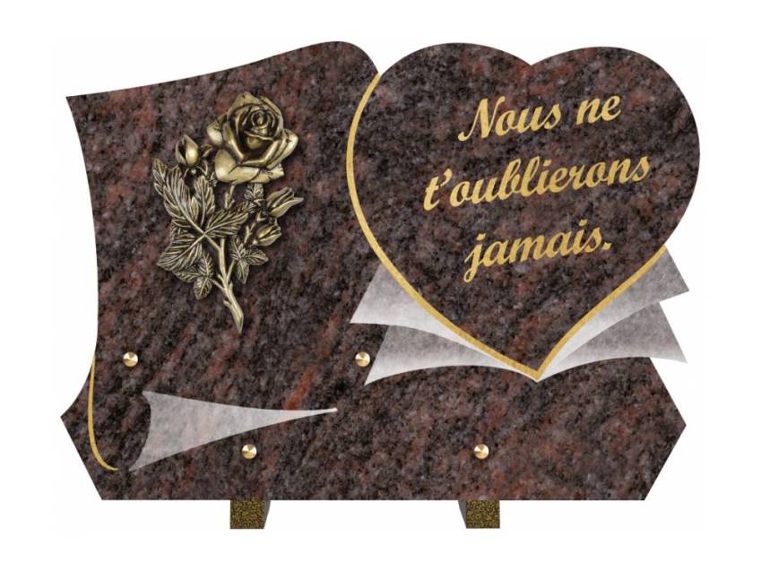 Plaque funéraire clamherix