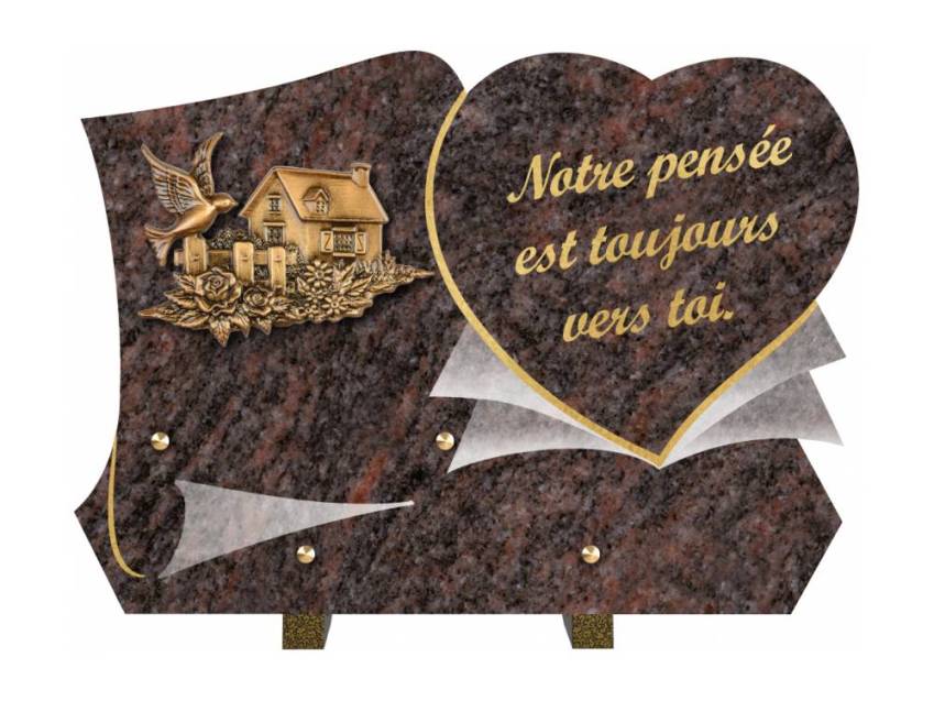 Plaque funéraire clamherix