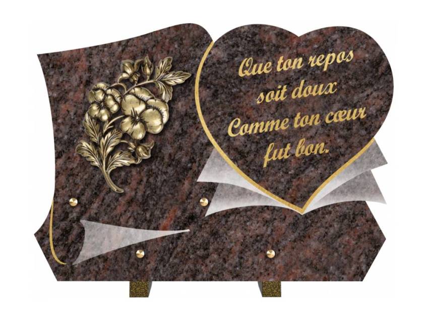 Plaque funéraire clamherix