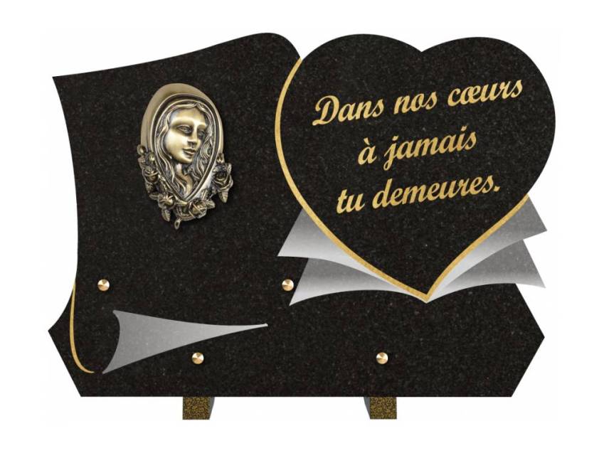 Plaque funéraire clamherix