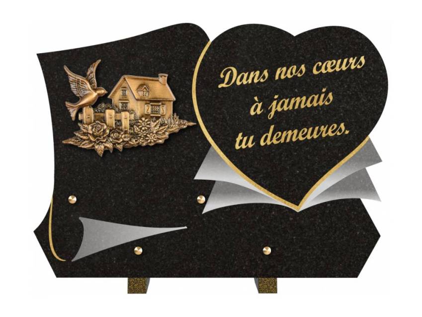 Plaque funéraire clamherix