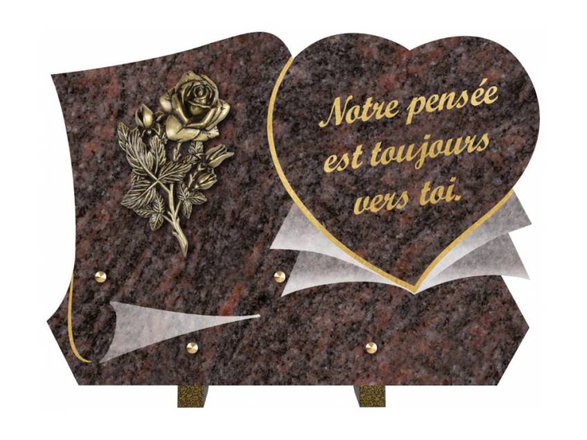Plaque funéraire clamherix