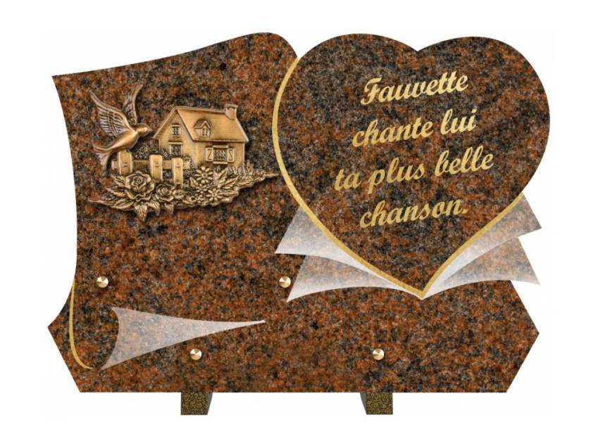 Plaque funéraire clamherix