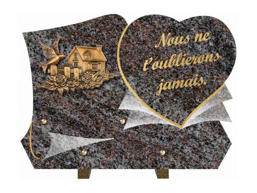 Plaque funéraire clamherix