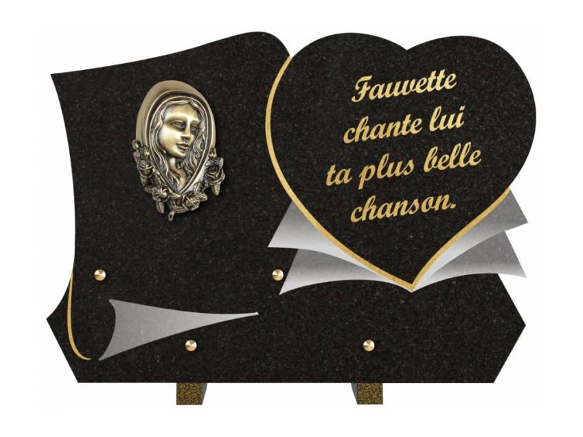 Plaque funéraire clamherix