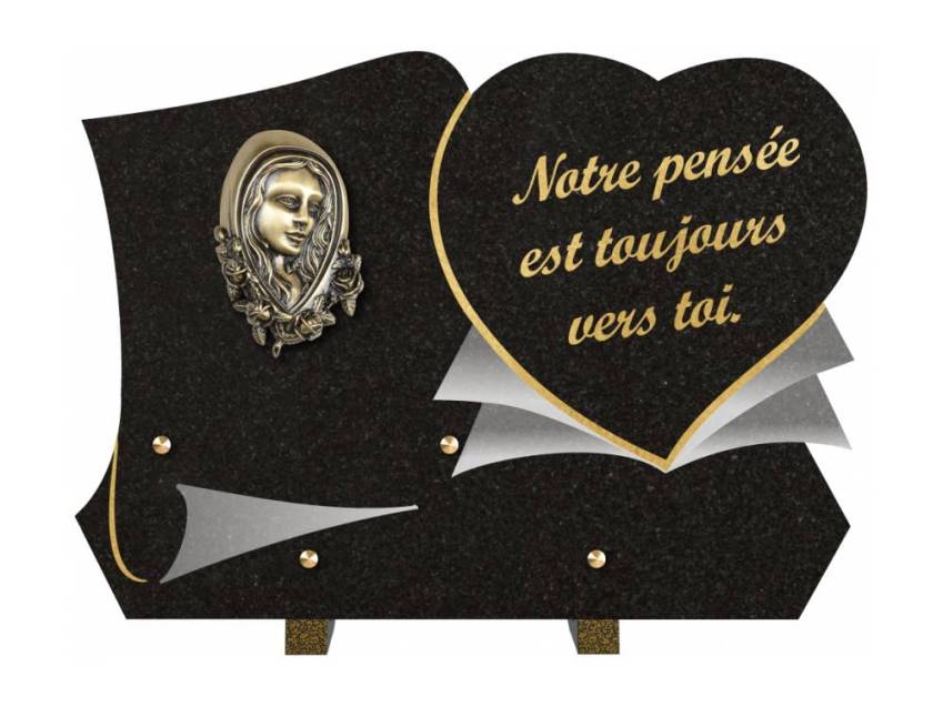 Plaque funéraire clamherix