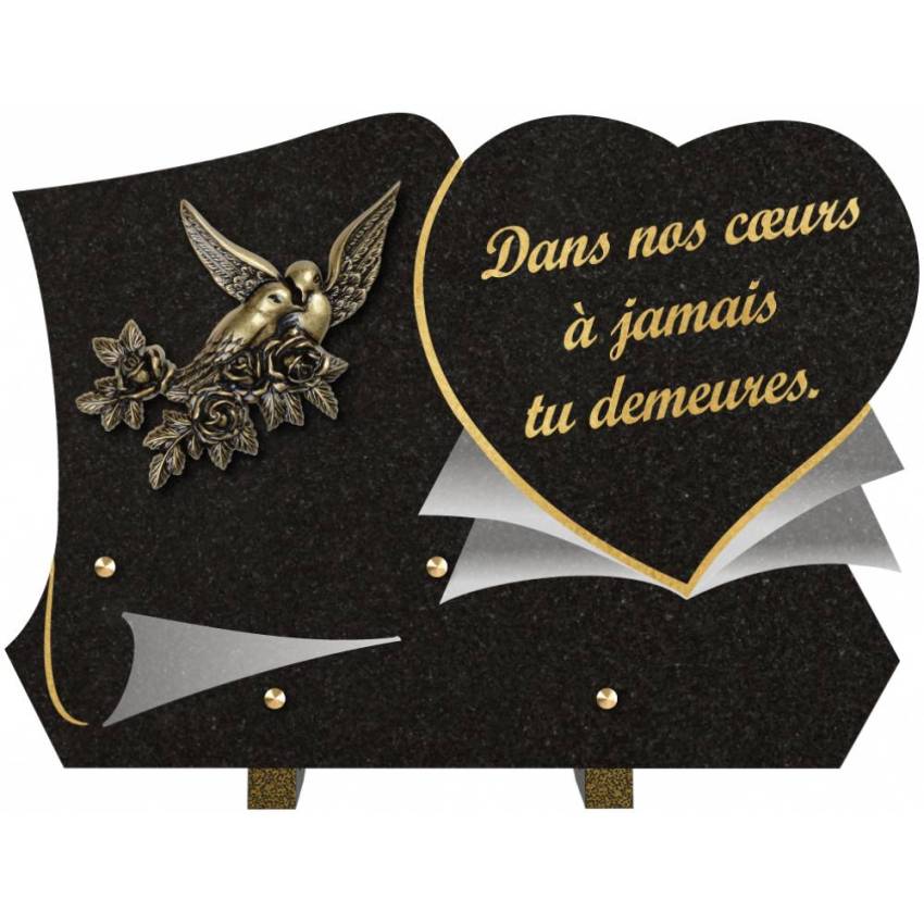 Plaque funéraire clamherix