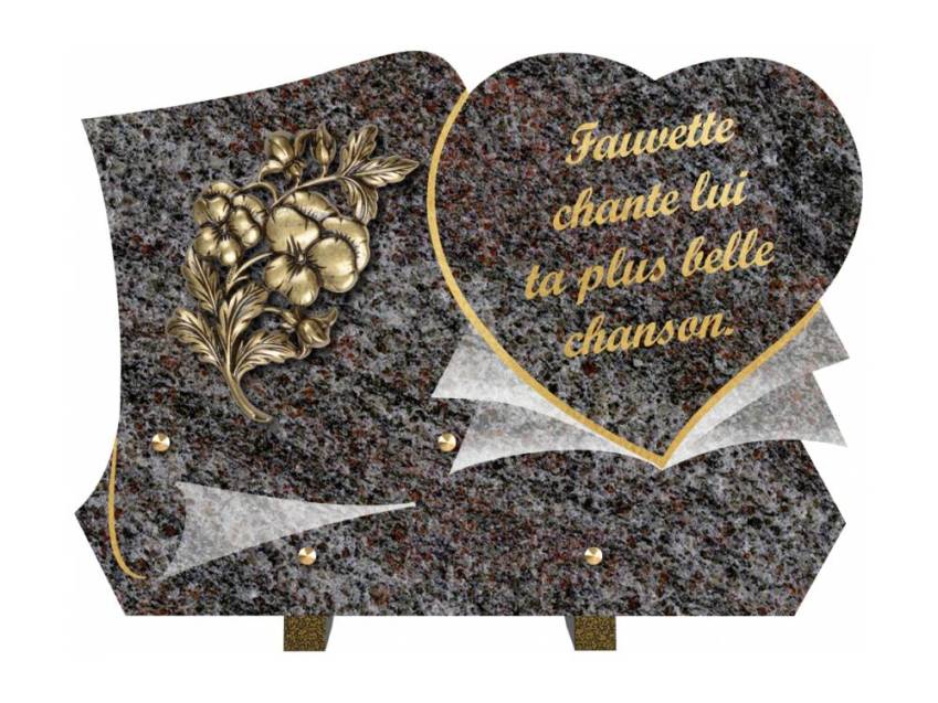 Plaque funéraire clamherix