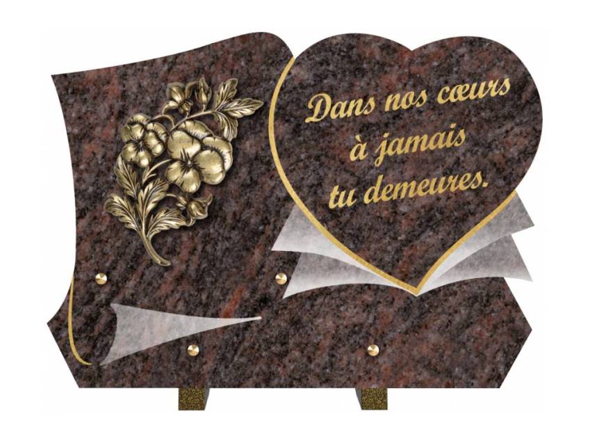 Plaque funéraire clamherix