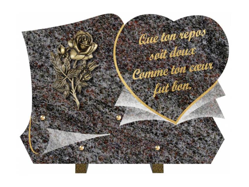 Plaque funéraire clamherix