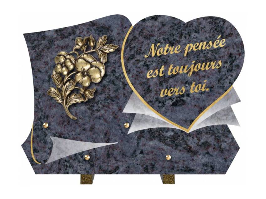Plaque funéraire clamherix
