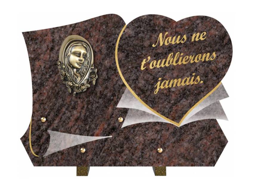 Plaque funéraire clamherix