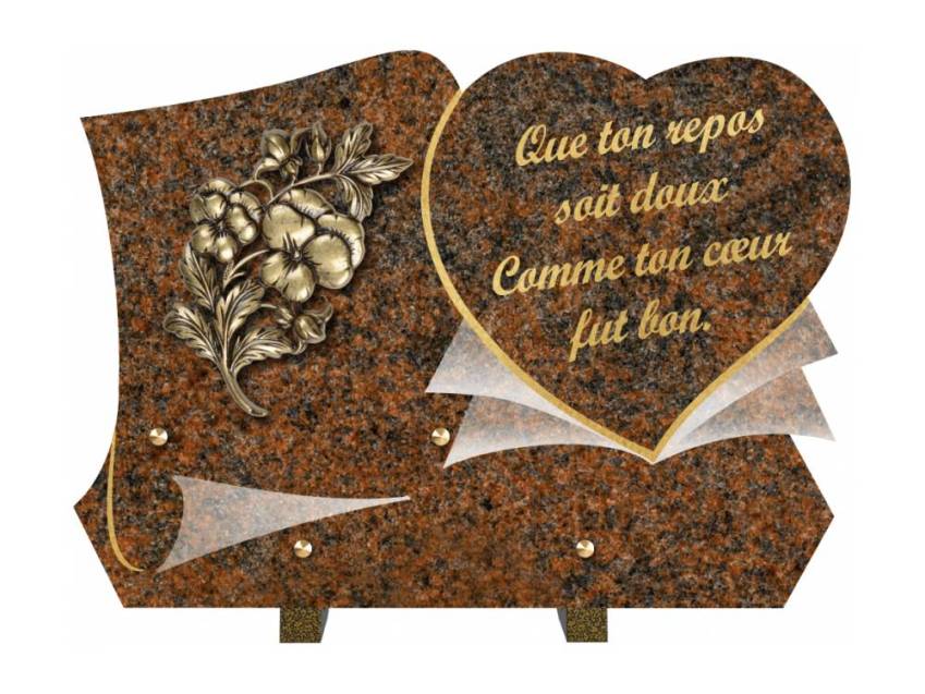 Plaque funéraire clamherix