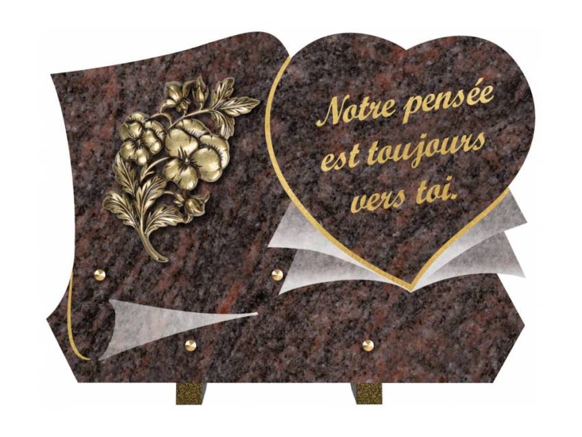 Plaque funéraire clamherix