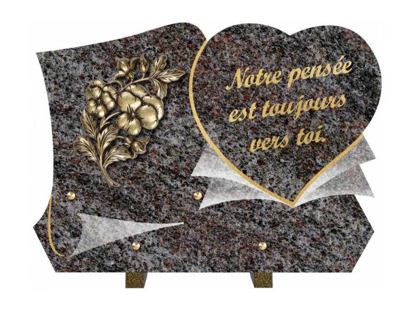 Plaque funéraire clamherix