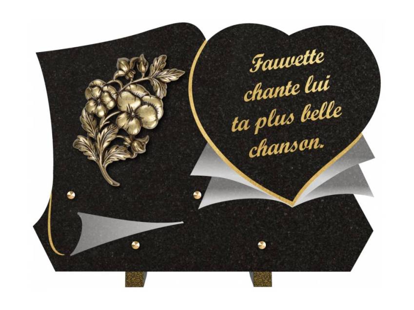 Plaque funéraire clamherix