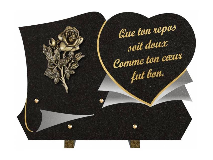 Plaque funéraire clamherix