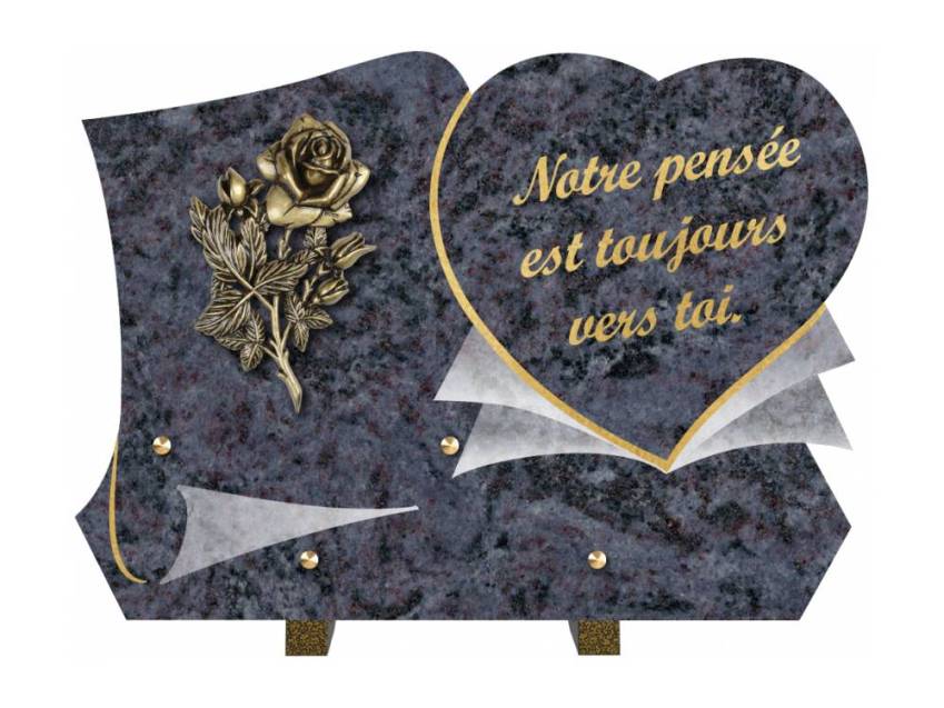 Plaque funéraire clamherix