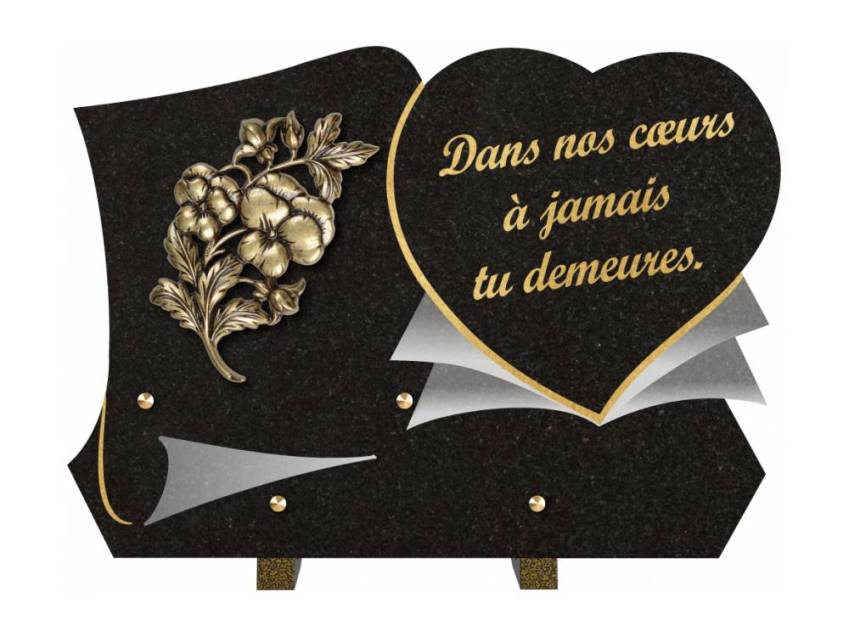 Plaque funéraire clamherix