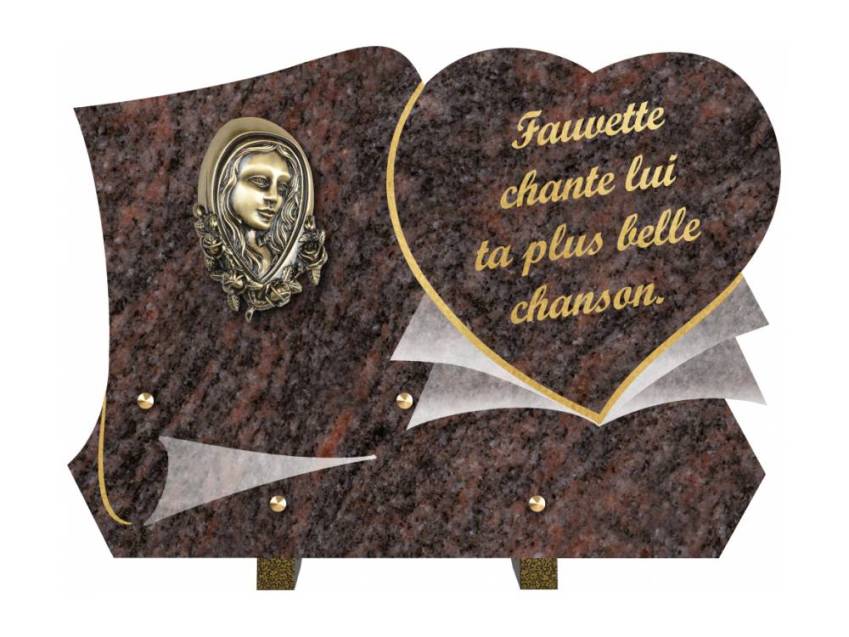 Plaque funéraire clamherix