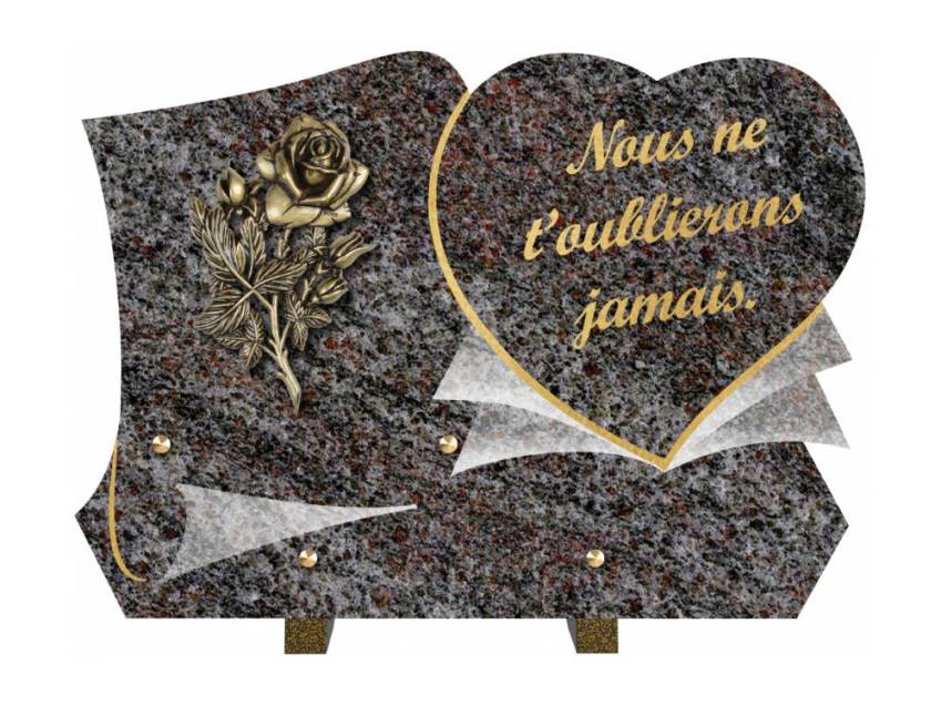 Plaque funéraire clamherix