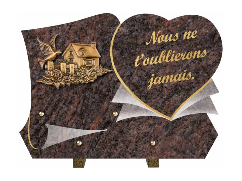 Plaque funéraire clamherix