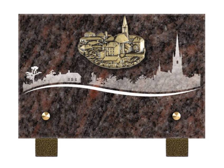 Rectangular Granite Plaque Collection.