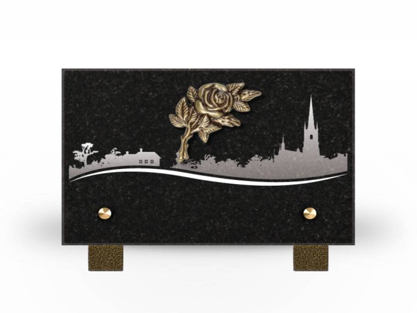 Rectangular Granite Plaque Collection.