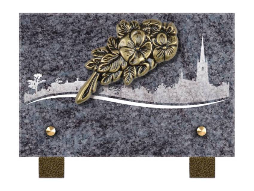 Rectangular Granite Plaque Collection.