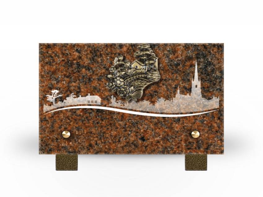 Rectangular Granite Plaque Collection.